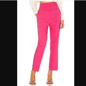 GRLFRND Cameron Trousers in Bright Pink XS NWT
